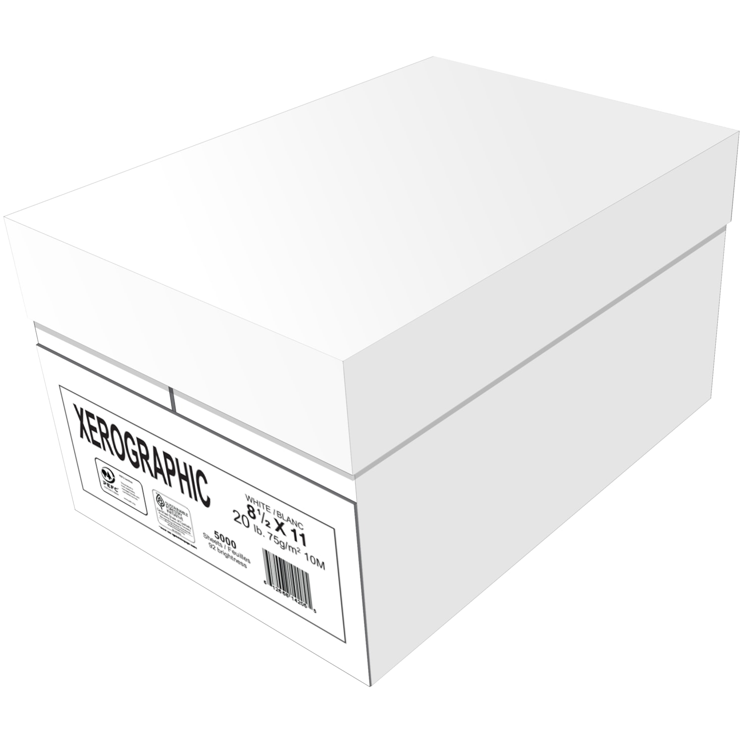 APP Xerographic Copy Paper, 8.5" x 11", 92 Bright, 20 lb